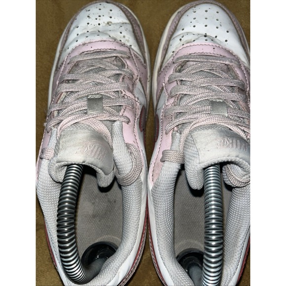 Nike Court Borough Low 2 White/Pink Size 5Y Or Size 7 Women's Sneakers‎ Shoe - Picture 10 of 16